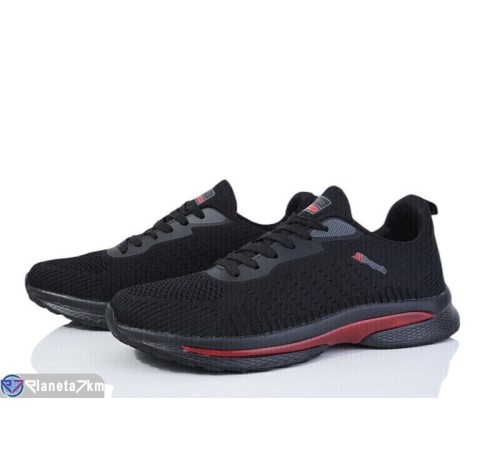 Кросівки чоловічі на весну/осінь (8 пар р.41-45) чорний  "Vitta"