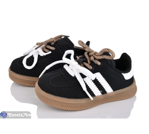 Дитячі кросівки на весну/осінь (8 пар р.21-26) чорний  "Vitta"