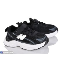 Дитячі кросівки на весну/осінь (8 пар р.21-26) чорний  "Vitta"