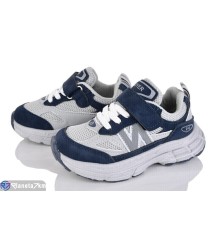 Дитячі кросівки на весну/осінь (8 пар р.21-26) сірий  "Vitta"