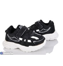 Дитячі кросівки на весну/осінь (8 пар р.21-26) чорний  "Vitta"