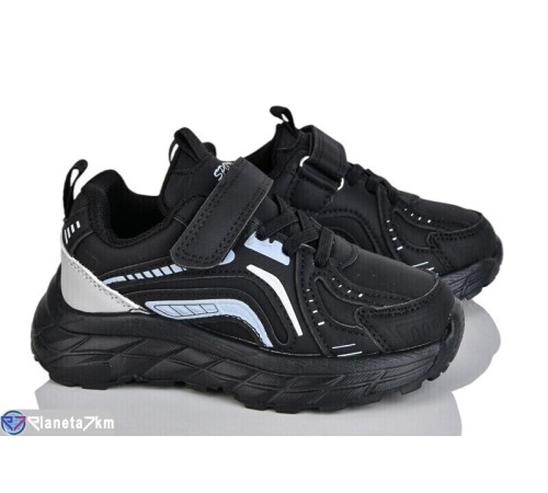 Дитячі кросівки на весну/осінь (8 пар р.26-31) чорний  "Vitta"