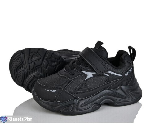 Дитячі кросівки на весну/осінь (8 пар р.26-31) чорний  "Vitta"