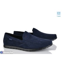 Туфлі чоловічі на весну/осінь (8 пар р.40-45) синій  "Vitta"