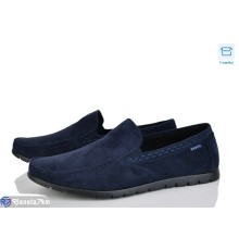 Туфлі чоловічі на весну/осінь (8 пар р.40-45) синій  "Vitta"