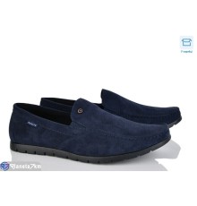 Туфлі чоловічі на весну/осінь (8 пар р.40-45) синій  "Vitta"