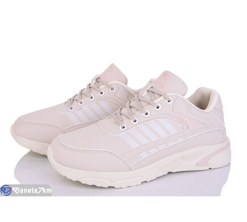 Кросівки жіночі на весну/осінь (8 пар р.36-41) бежевий  "Vitta"