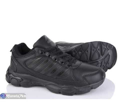 Кросівки жіночі на весну/осінь (8 пар р.36-41) чорний  "Vitta"