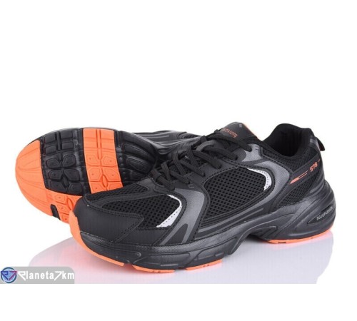 Кросівки чоловічі на весну/осінь (8 пар р.41-46) чорний  "Vitta"