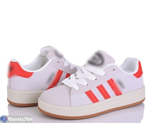 Дитячі кросівки на весну/осінь (8 пар р.33-39) сірий  "Vitta"