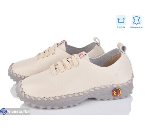 Кросівки жіночі на весну/осінь (8 пар р.36-41) бежевий  "HoRIK"