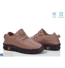 Туфлі жіночі на весну/осінь (8 пар р.36-41) коричневий  "HoRIK"