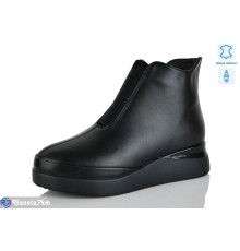 Черевики жіночі на весну/осінь (6 пар р.36-41) чорний  "LIMPO"