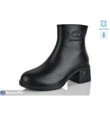 Черевики жіночі на весну/осінь (6 пар р.36-41) чорний  "LIMPO"