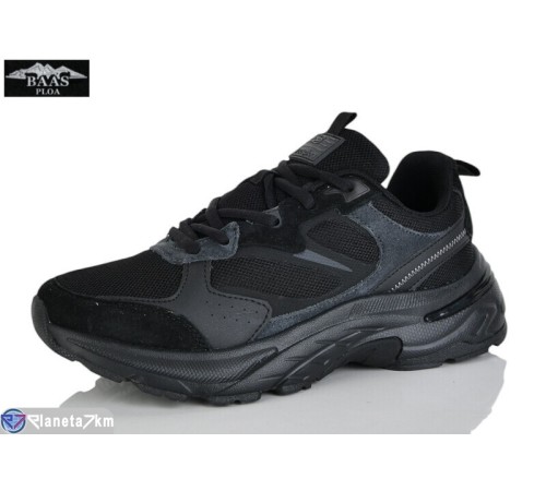 Кросівки на весну/осінь (8 пар р.36-41) чорний  "Baas"