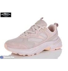 Кросівки жіночі на весну/осінь (8 пар р.36-41) рожевий  "Baas"