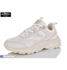 Кросівки на весну/осінь (8 пар р.36-41) бежевий  "Baas"