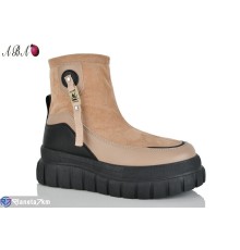 Черевики жіночі на весну/осінь (8 пар р.36-41) бежевий  "Aba"