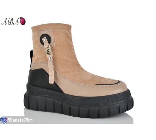 Черевики жіночі на весну/осінь (8 пар р.36-41) бежевий  "Aba"