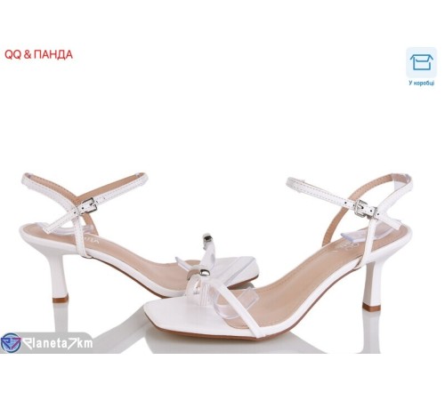 Босоніжки жіночі на літо (8 пар р.36-41) білий  "QQ&Панда"