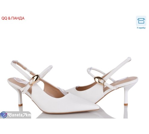 Туфлі жіночі на літо (6 пар р.36-40) білий  "QQ&Панда"
