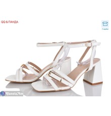 Босоніжки жіночі на літо (6 пар р.36-40) білий  "QQ&Панда"