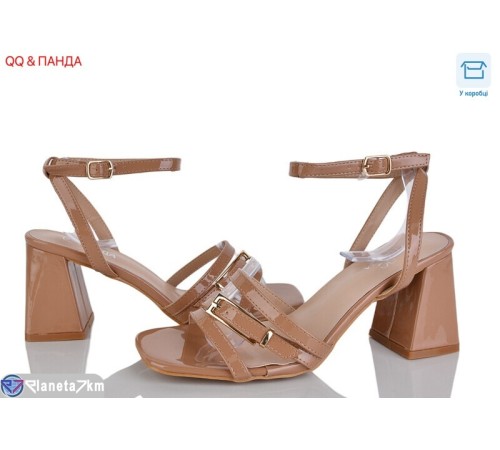 Босоніжки жіночі на літо (6 пар р.36-40) коричневий  "QQ&Панда"