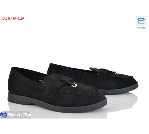 Туфлі жіночі на літо (8 пар р.36-41) чорний  "QQ&Панда"