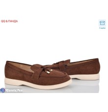 Туфлі жіночі на літо (8 пар р.36-41) коричневий  "QQ&Панда"