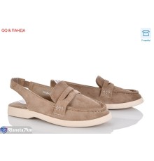 Туфлі жіночі на літо (8 пар р.36-41) коричневий  "QQ&Панда"