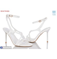 Босоніжки жіночі на літо (6 пар р.36-41) білий  "QQ&Панда"