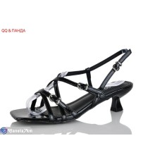 Босоніжки жіночі на літо (6 пар р.36-41) чорний  "QQ&Панда"