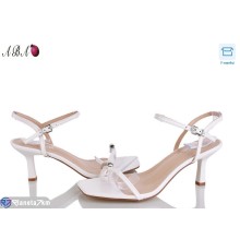 Босоніжки жіночі на літо (8 пар р.36-41) білий  "Aba"