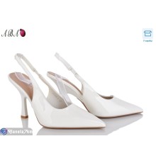 Туфлі жіночі на літо (6 пар р.36-40) білий  "Aba"