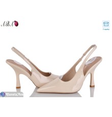 Туфлі жіночі на літо (6 пар р.36-40) бежевий  "Aba"