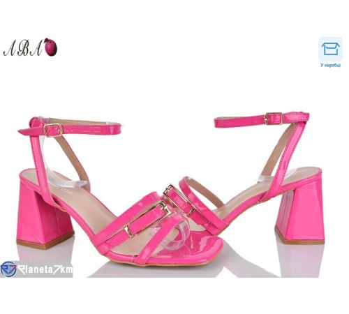 Босоніжки жіночі на літо (6 пар р.36-40) рожевий  "Aba"