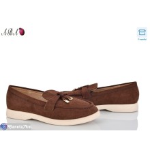 Туфлі жіночі на літо (8 пар р.36-41) коричневий  "Aba"