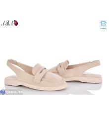 Туфлі жіночі на літо (8 пар р.36-41) бежевий  "Aba"