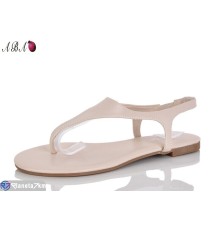 Босоніжки жіночі на літо (8 пар р.36-41) бежевий  "Aba"