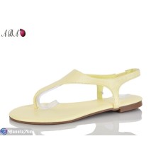 Босоніжки жіночі на літо (8 пар р.36-41) жовтий  "Aba"