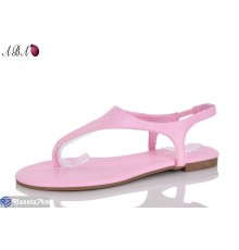 Босоніжки жіночі на літо (8 пар р.36-41) рожевий  "Aba"