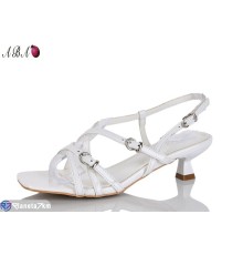 Босоніжки жіночі на літо (6 пар р.36-41) білий  "Aba"