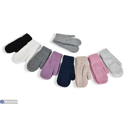 Рукавиці жіночі на зиму (12 шт. р.сетка One size) мікс  "KaPira"