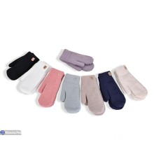 Рукавиці жіночі на зиму (12 шт. р.сетка One size) мікс  "KaPira"