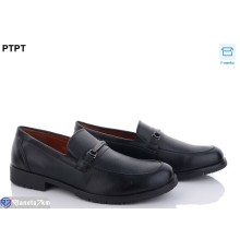 Туфлі чоловічі на весну/осінь (8 пар р.39-44) чорний  "PTPT"