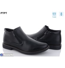 Черевики чоловічі на весну/осінь (8 пар р.40-45) чорний  "PTPT"