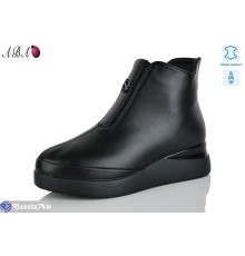 Черевики жіночі на весну/осінь (6 пар р.36-41) чорний  "Aba"