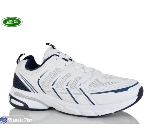 Кросівки чоловічі на весну/осінь (8 пар р.41-45) білий  "Bayota"