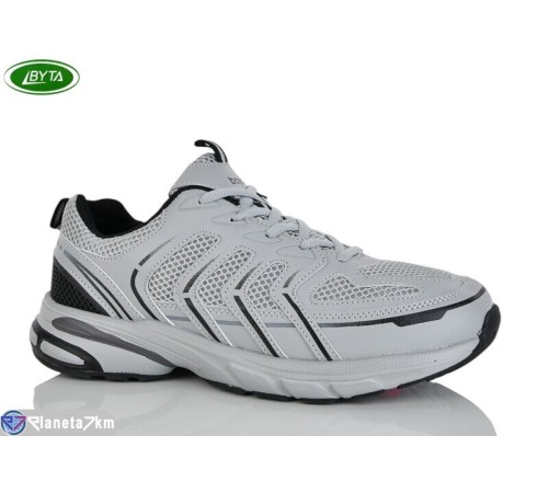 Кросівки чоловічі на весну/осінь (8 пар р.41-45) сірий  "Bayota"