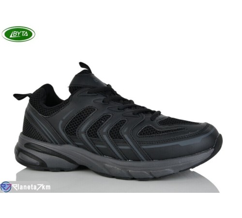 Кросівки чоловічі на весну/осінь (8 пар р.41-45) чорний  "Bayota"